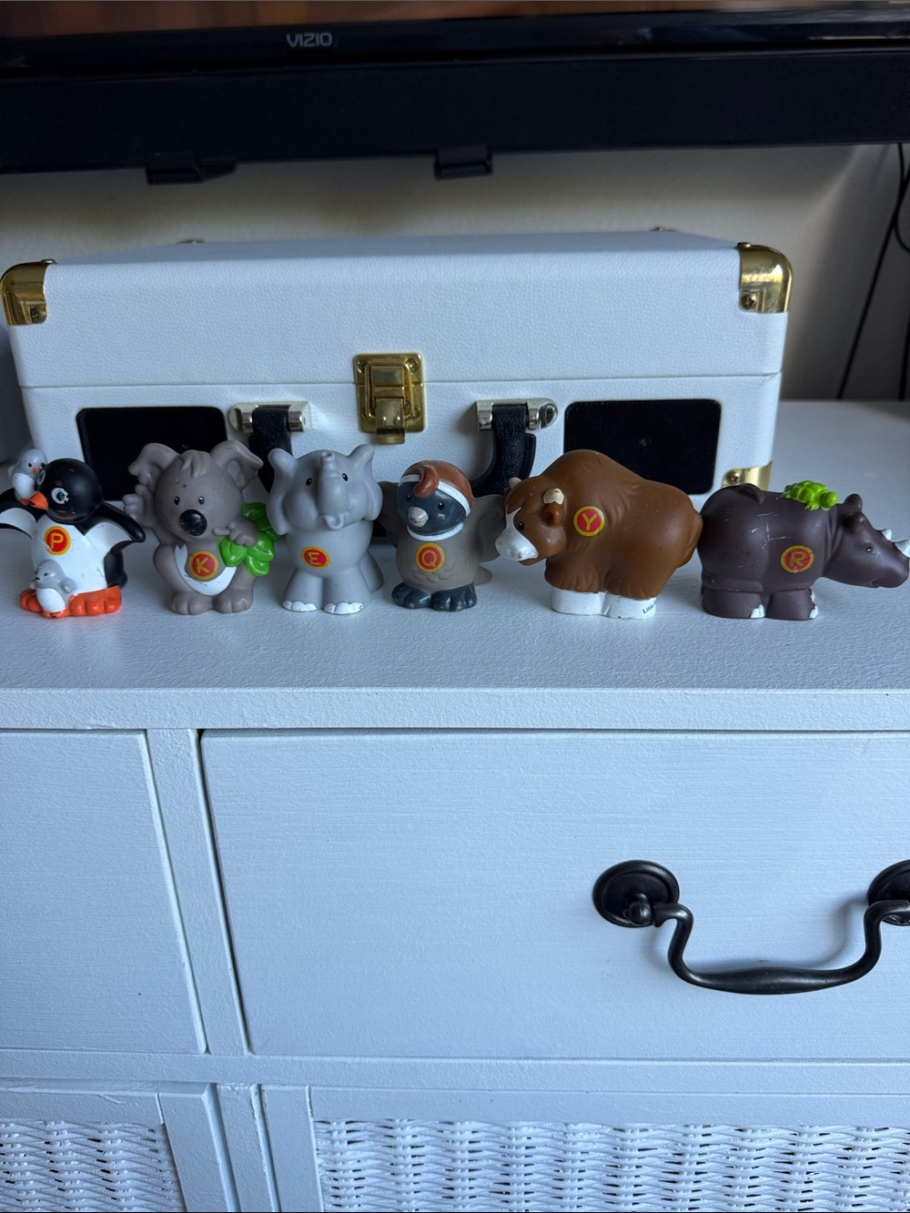 Lot of 6 Little People Alphabet Animals- Set 4